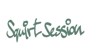 Grüner handgeschriebener Graffiti-Schriftzug mit dem Text ‚Squirt Session‘